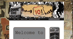 Desktop Screenshot of highway101press.com